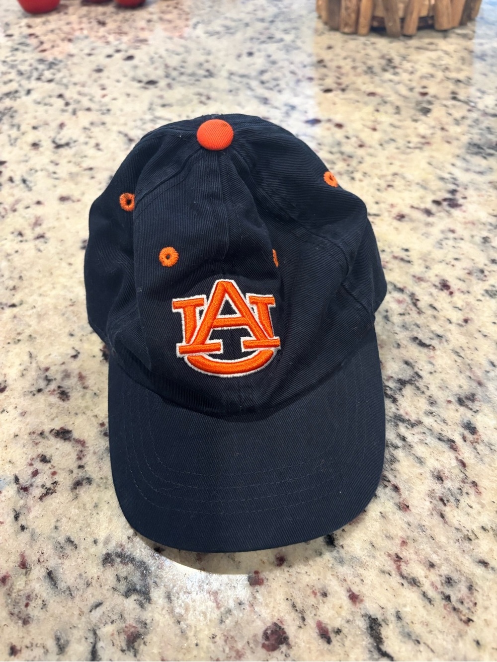 Auburn Kids Navy and Orange Baseball Cap